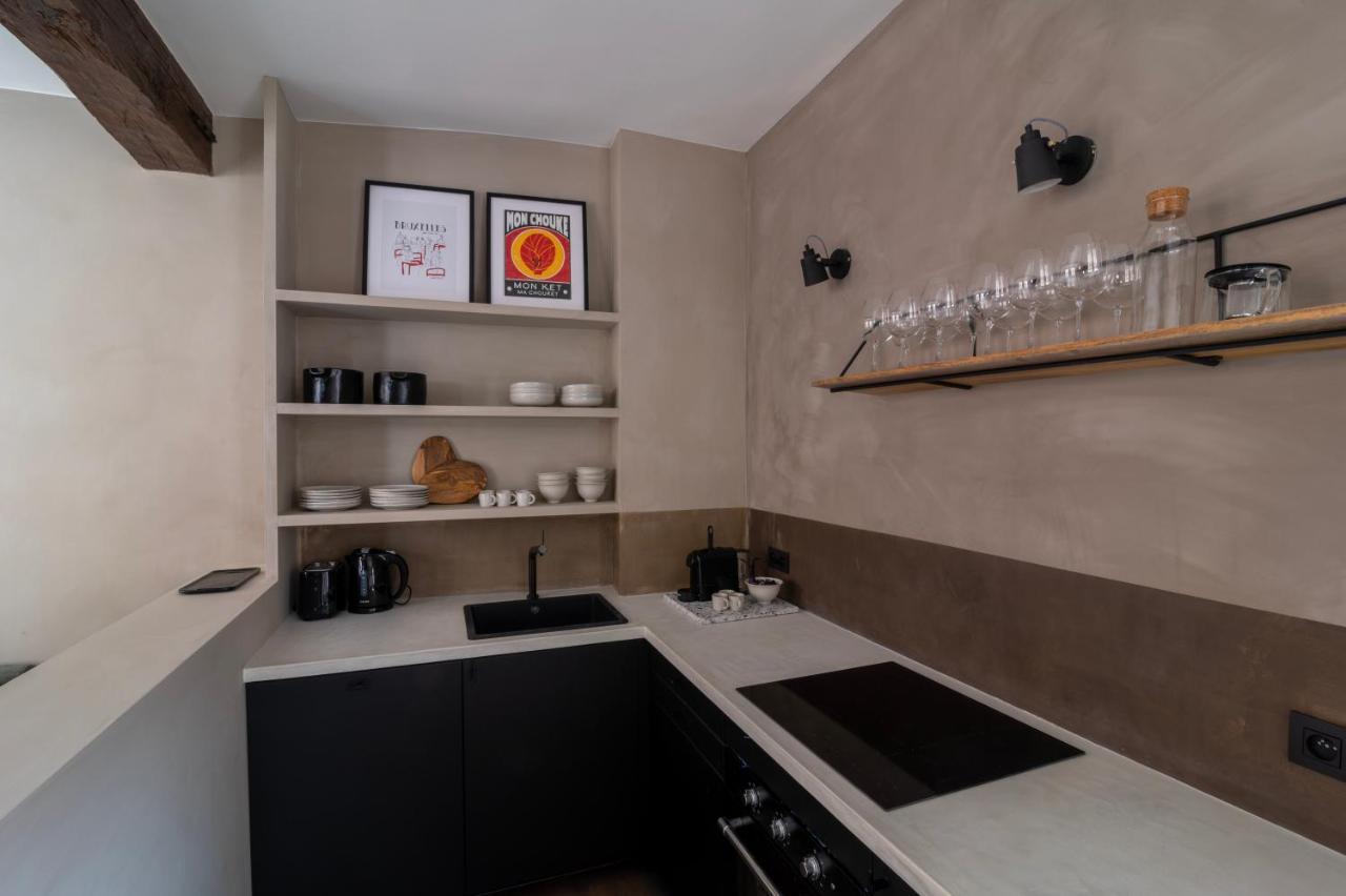 Charming House In Le Sablon Apartment Brussels Exterior photo